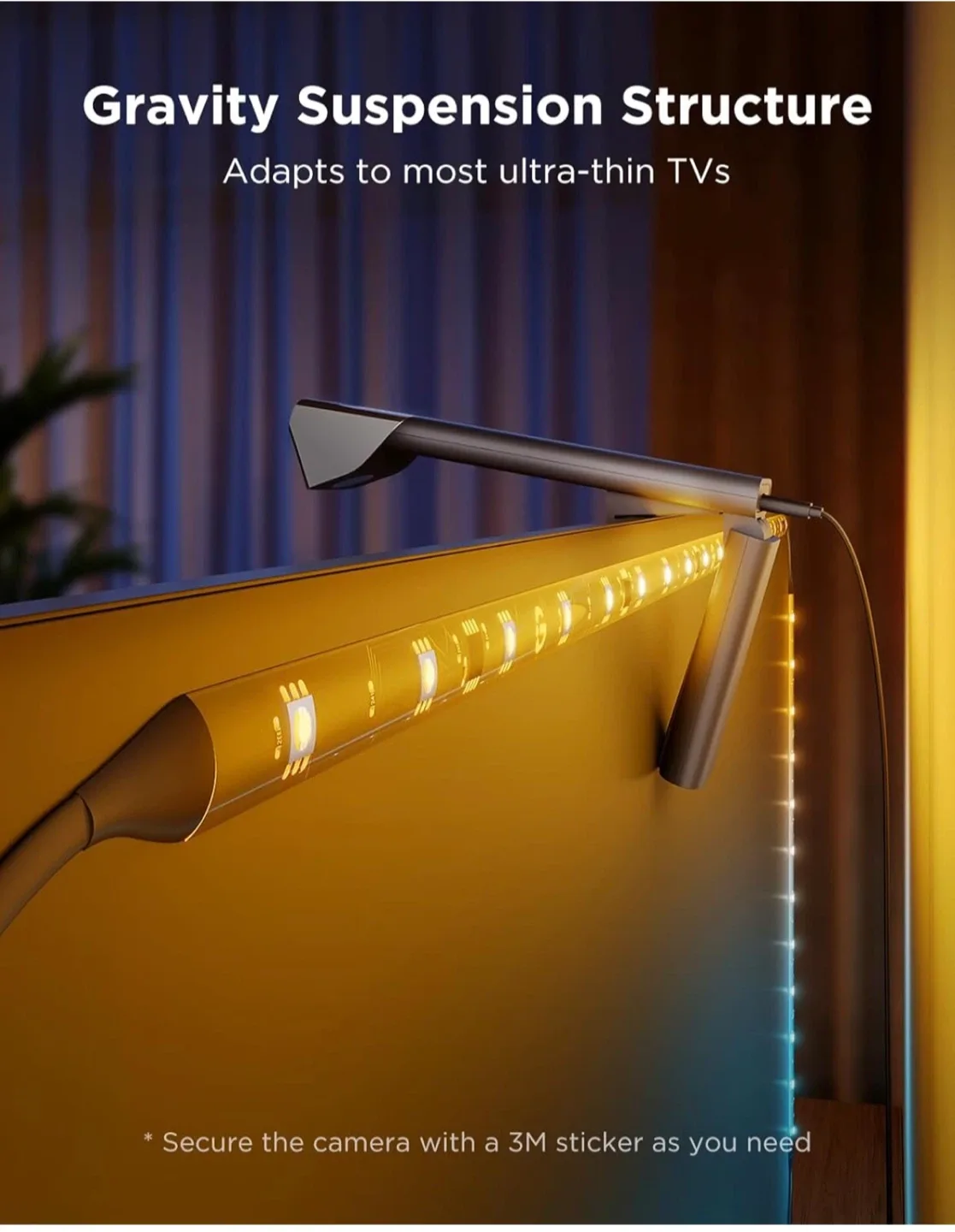 TV Backlight 3 Lite with Fish-Eye Correction Function Sync image indicator(6)