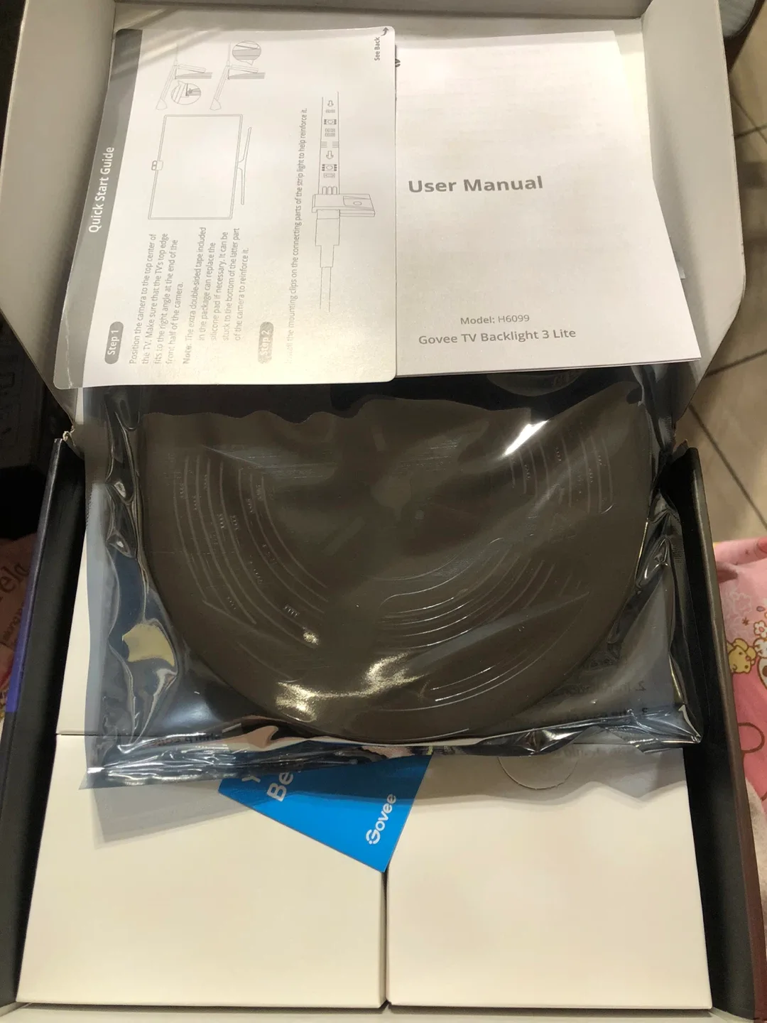 TV Backlight 3 Lite with Fish-Eye Correction Function Sync image indicator(10)