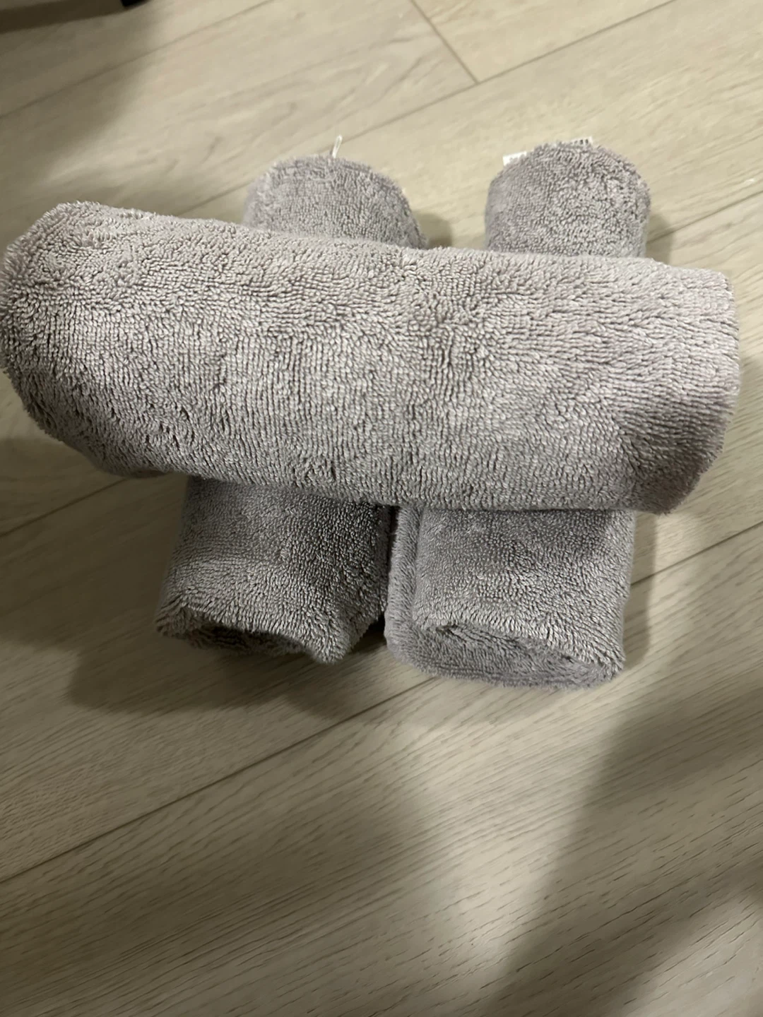 Grey Hand Towels - Set of 3 - photo 5
