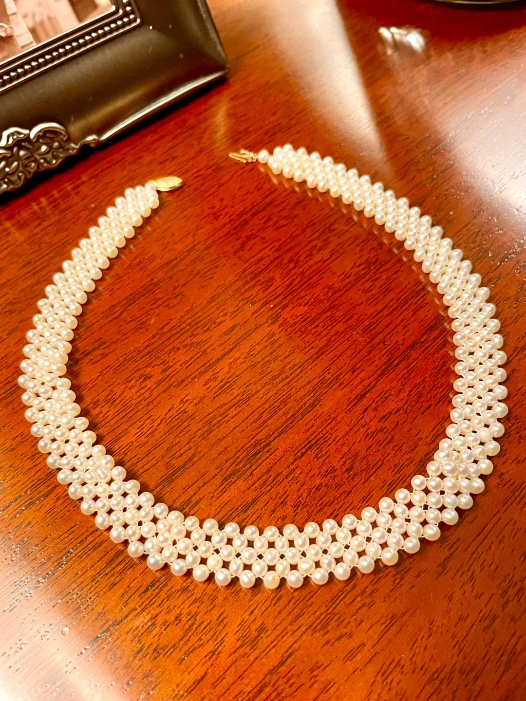 Pearl Choker Necklace 🎁 thumbnail