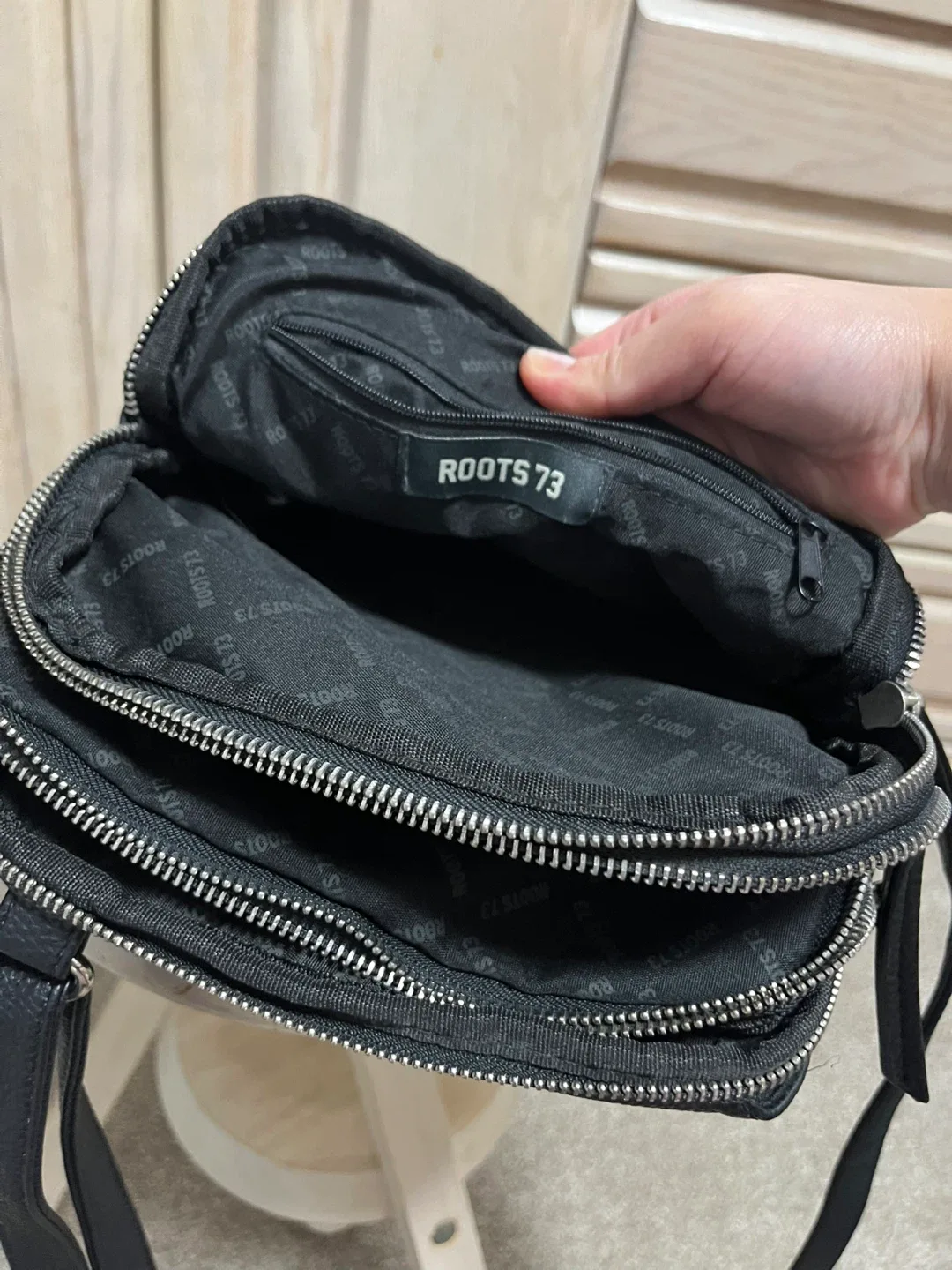 Roots 73 Black Crossbody Bag thumbnail