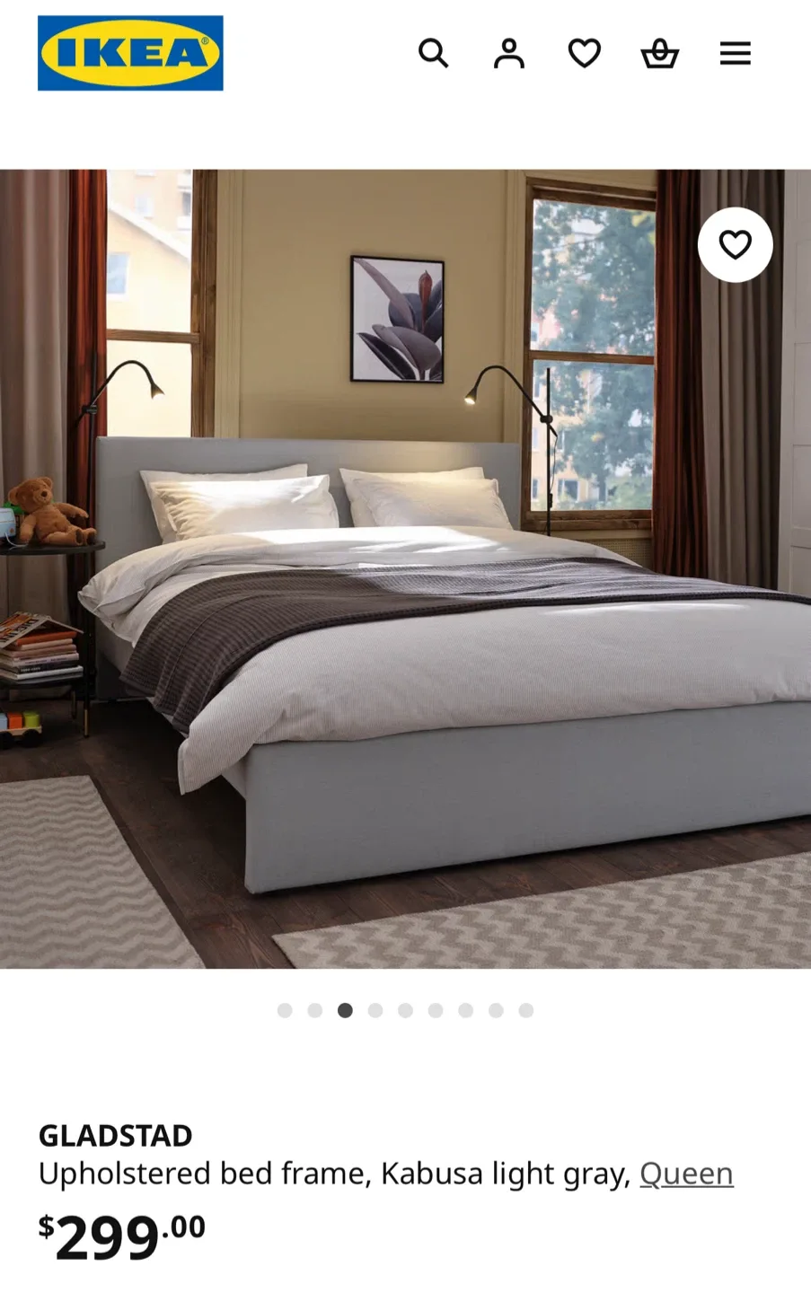 QUEEN BED FRAME image indicator(2)