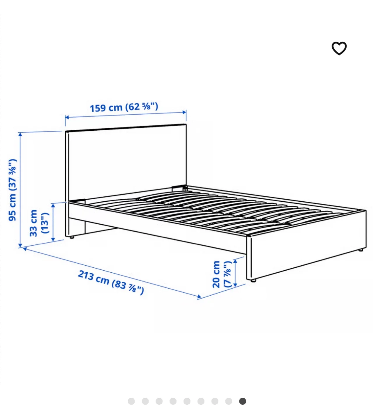 QUEEN BED FRAME image indicator(3)