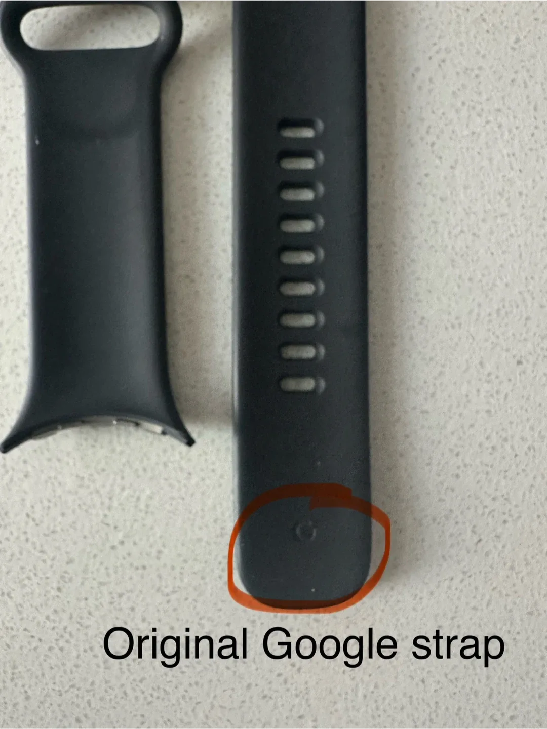 Google Pixel Watch Active Band - Obsidian, Large, 45mm image indicator(4)