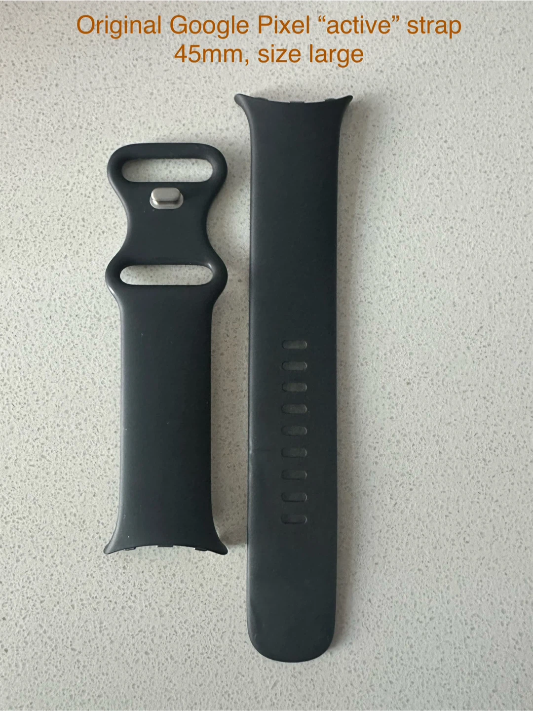 Google Pixel Watch Active Band - Obsidian, Large, 45mm