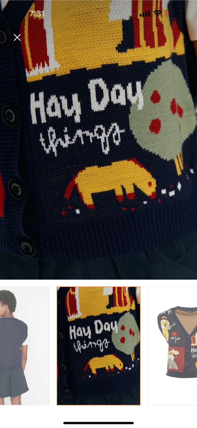 Hay Day Things Knit Vest - photo 4