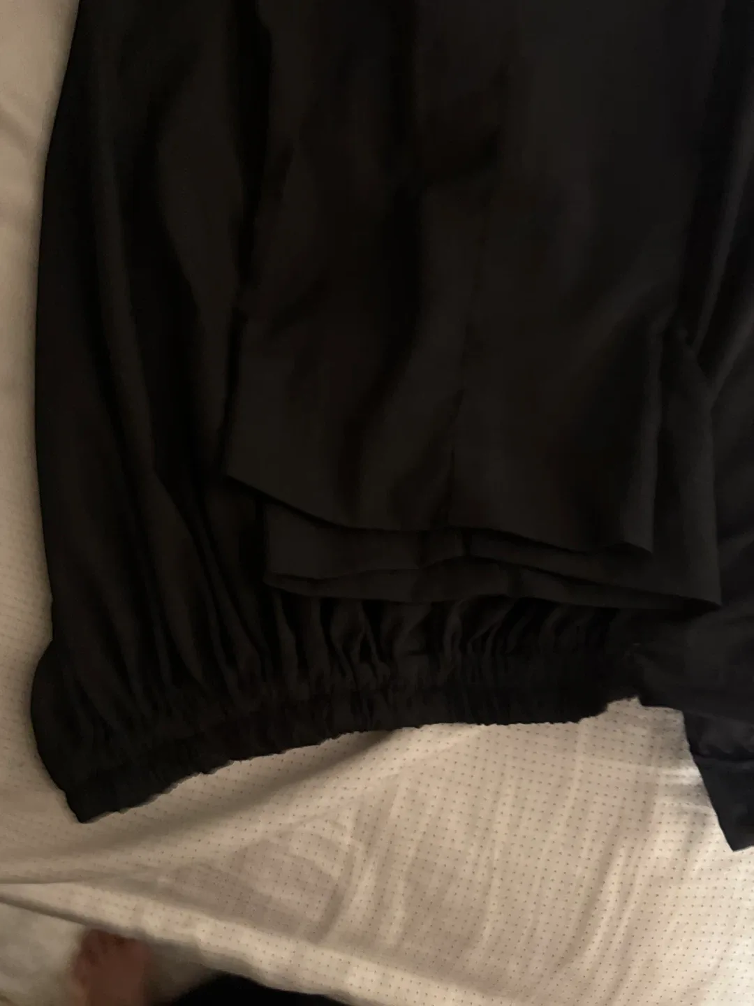 3pcs Black & Gold Embroidered Net Gown and Outfit image indicator(8)