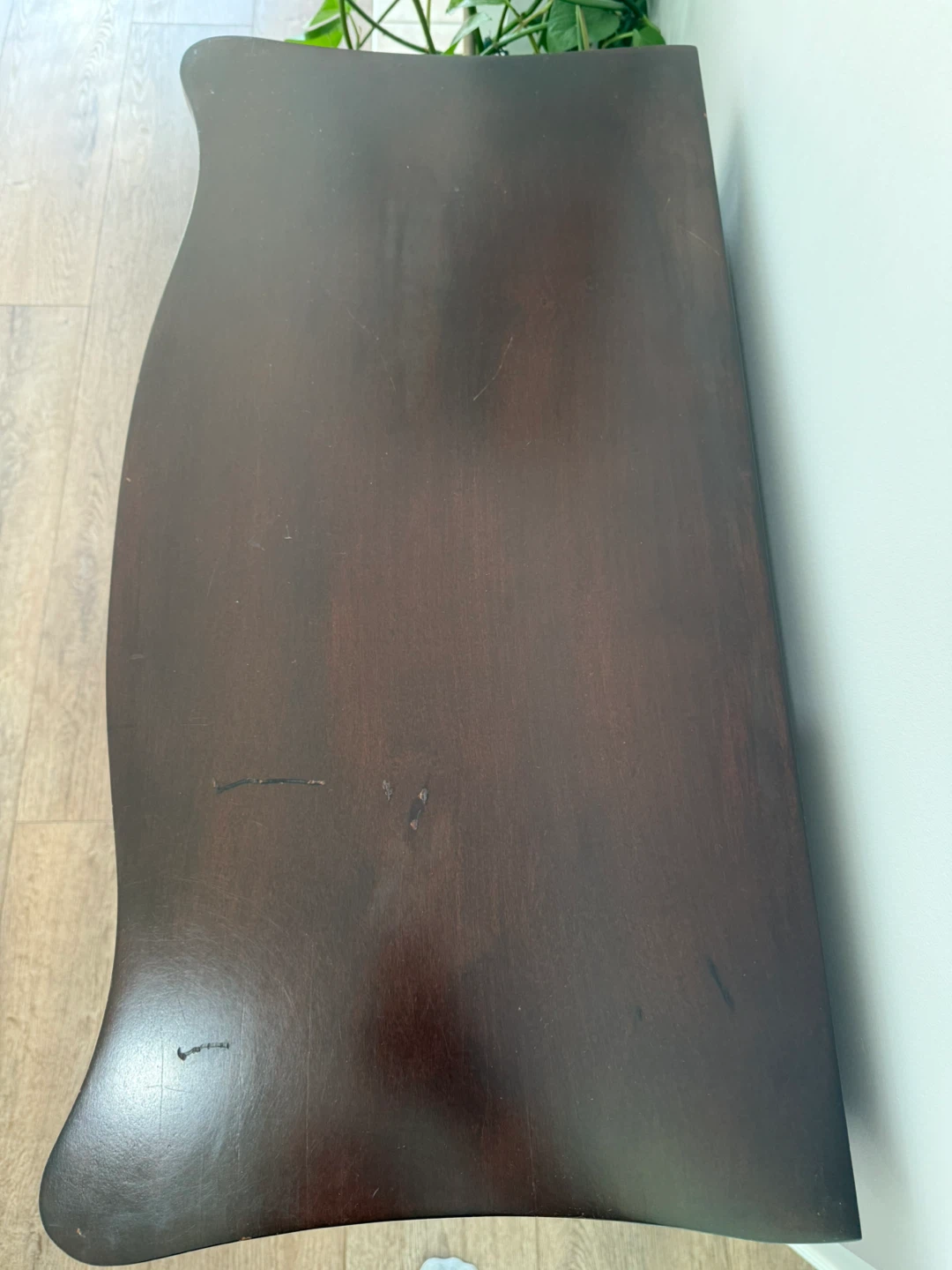 Dark Wood Two-Drawer Chest - photo 4