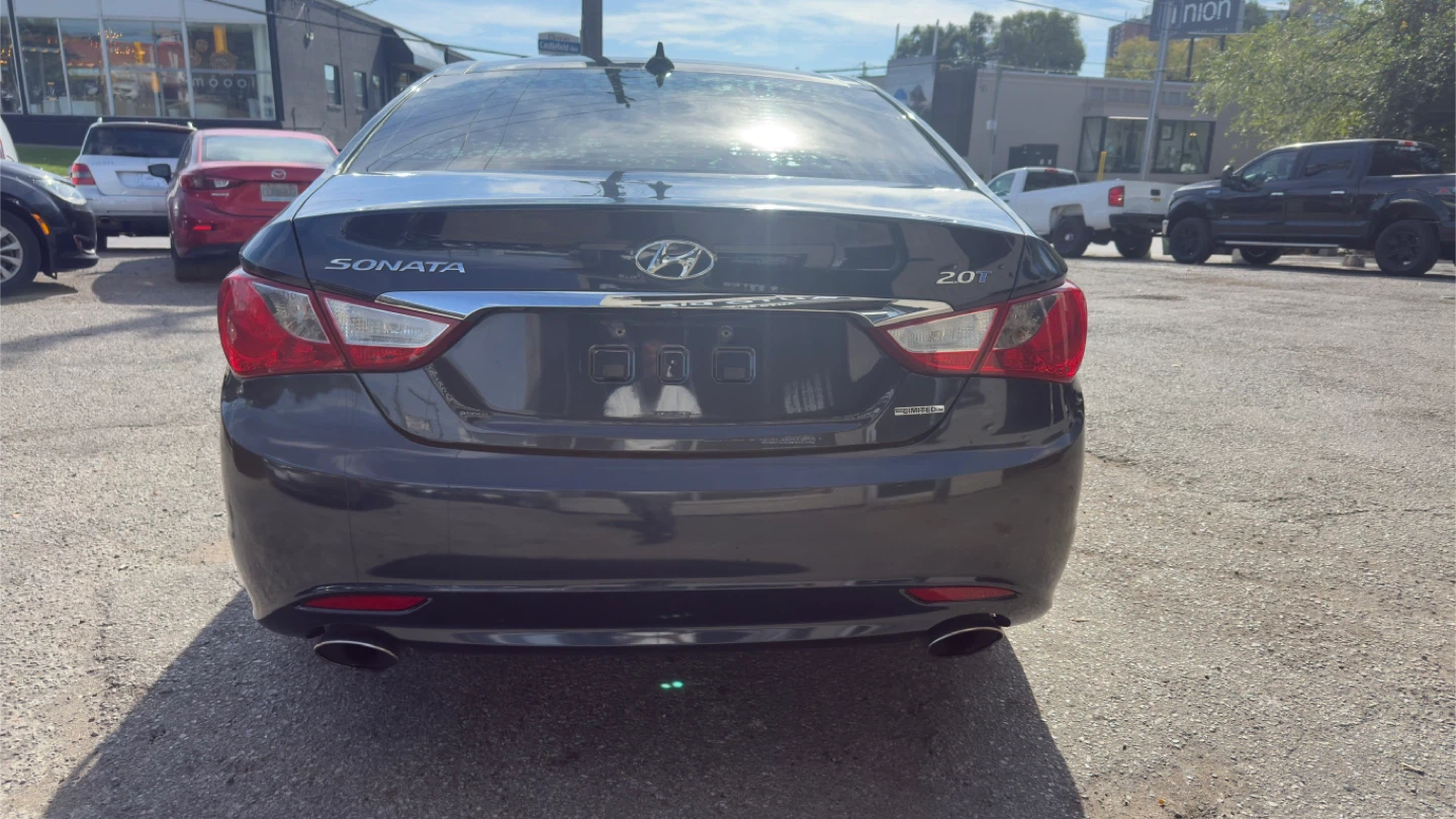 2013 Hyundai Sonata 2.0T Limited - Dark Grey Sedan - photo 2