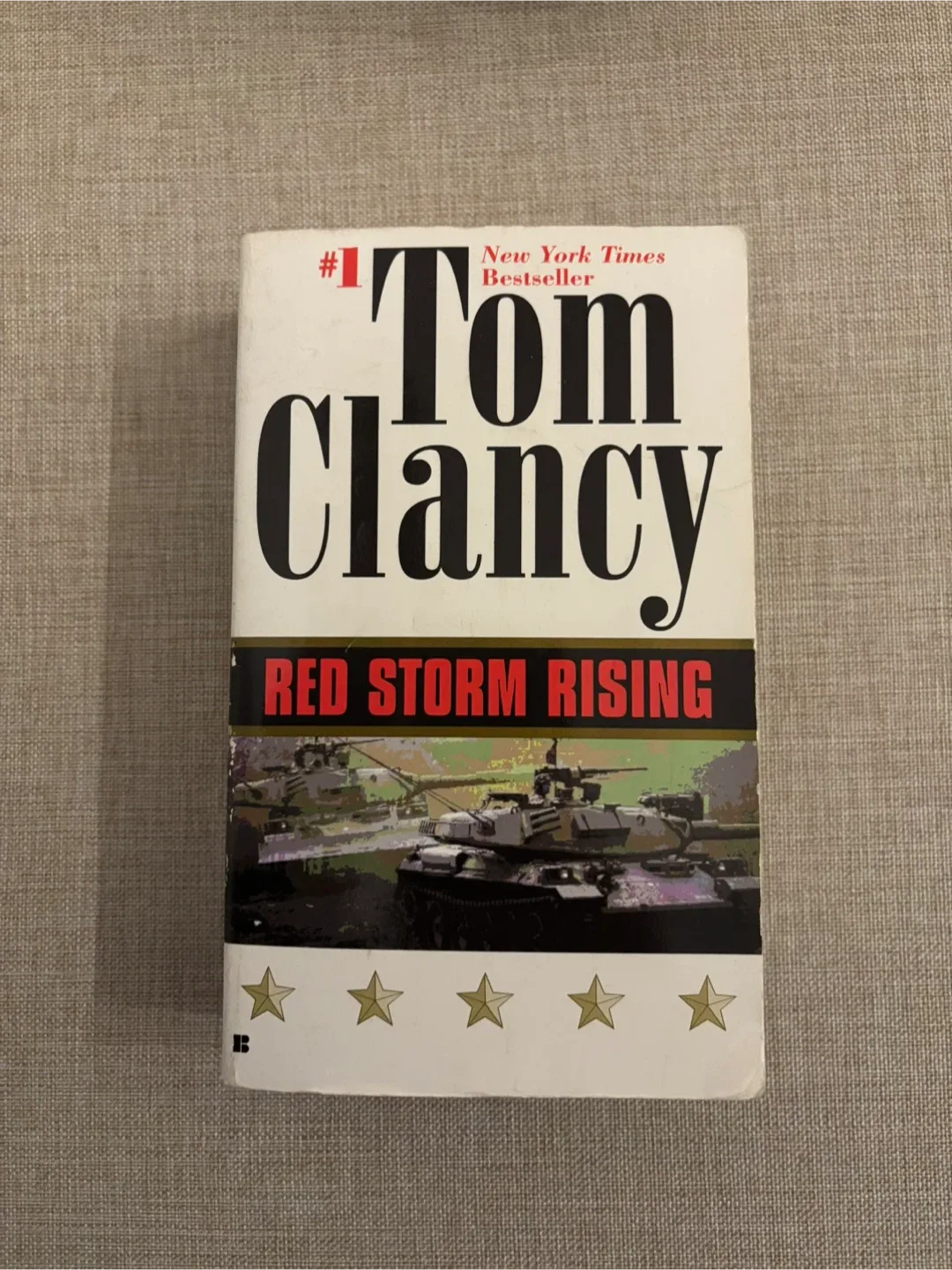 Tom Clancy Red Storm Rising Book thumbnail