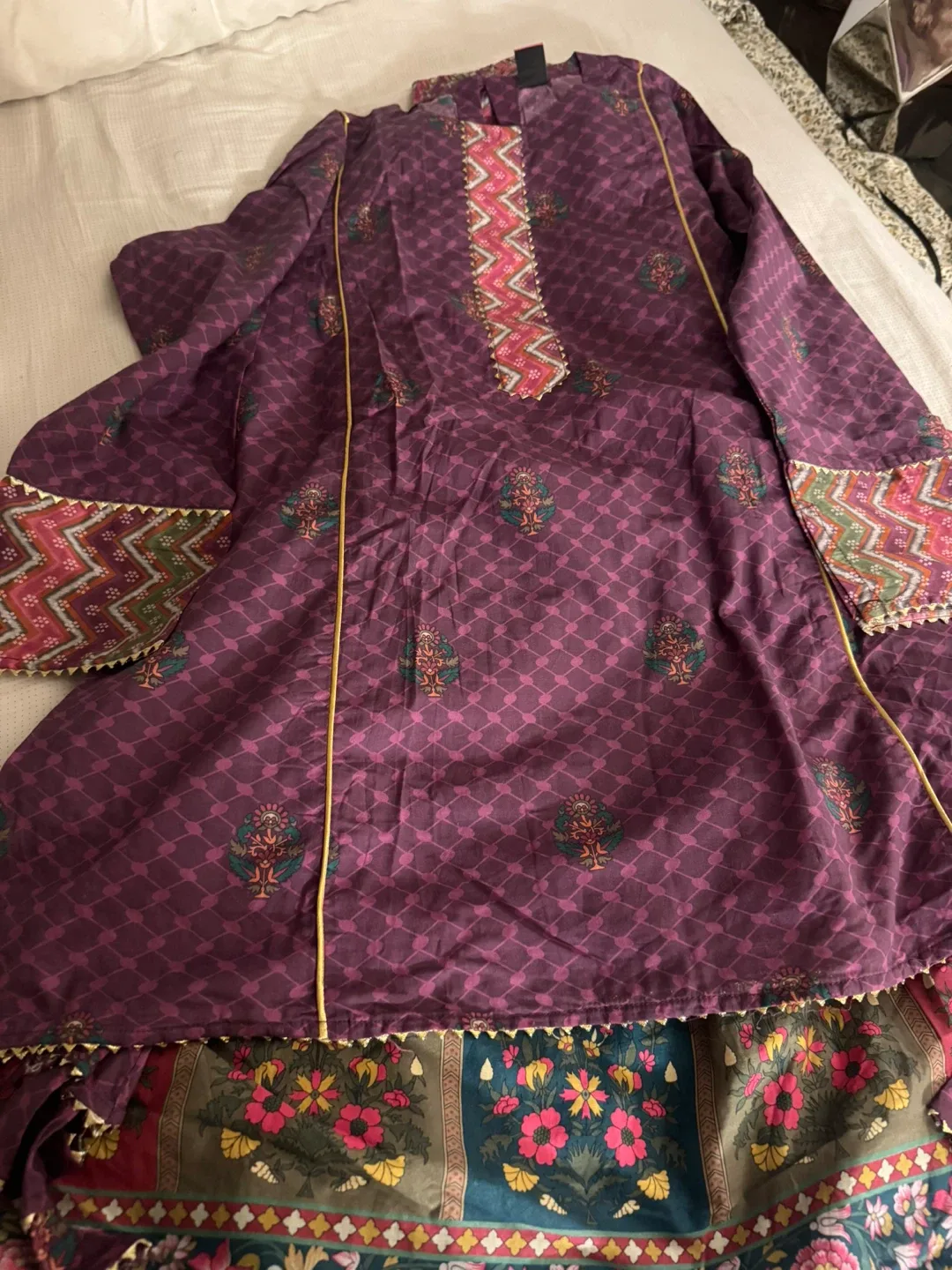 New beautiful Gharara dress in ethnic look small/medium image indicator(5)