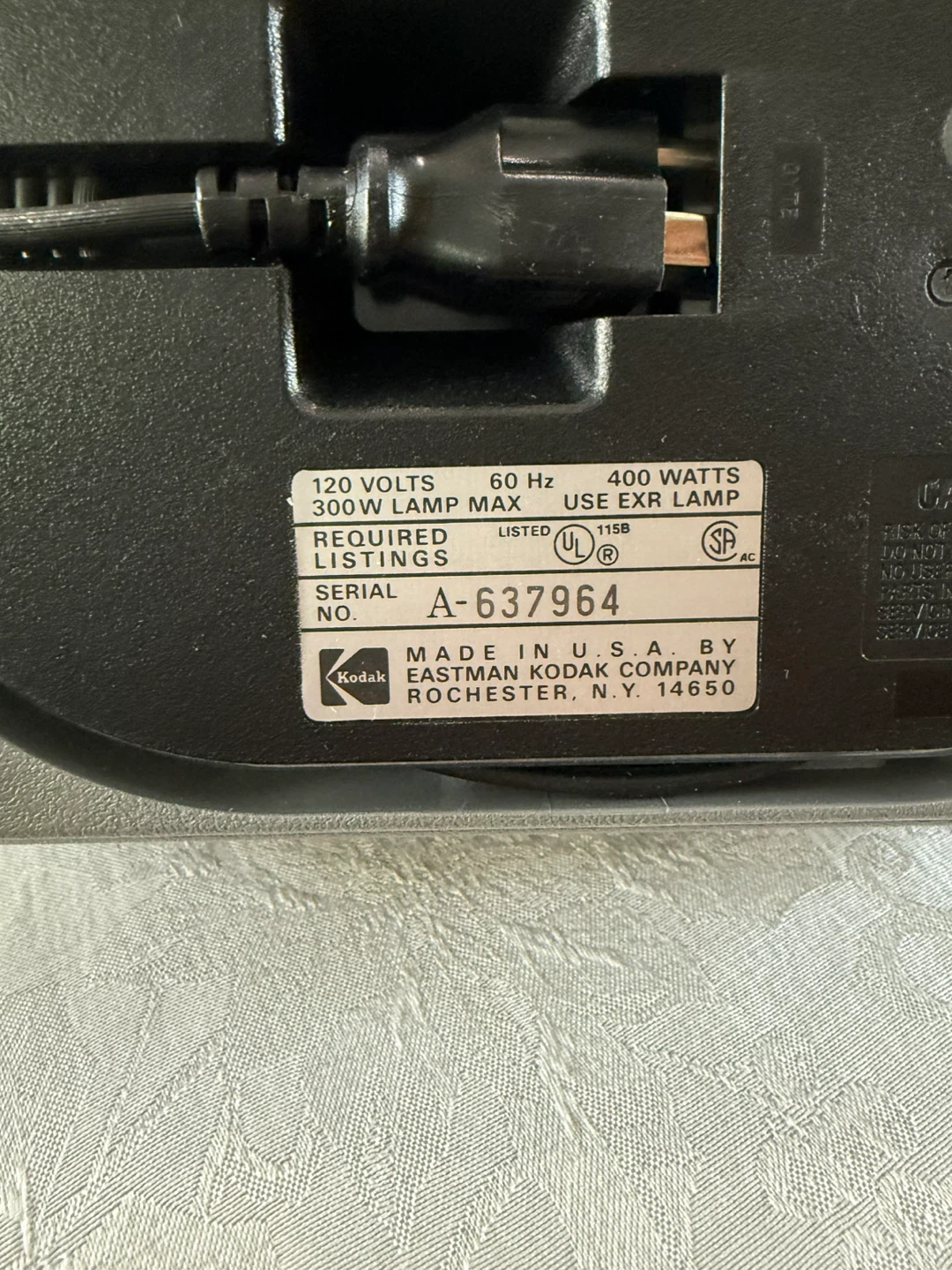 Kodak Ektagraphic III ATS Projector - photo 3