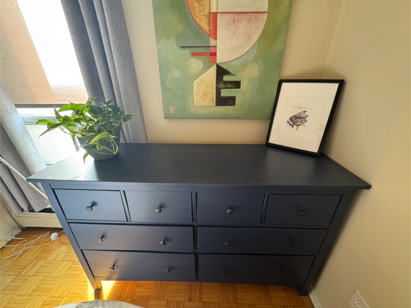IKEA Hemnes Navy Dresser