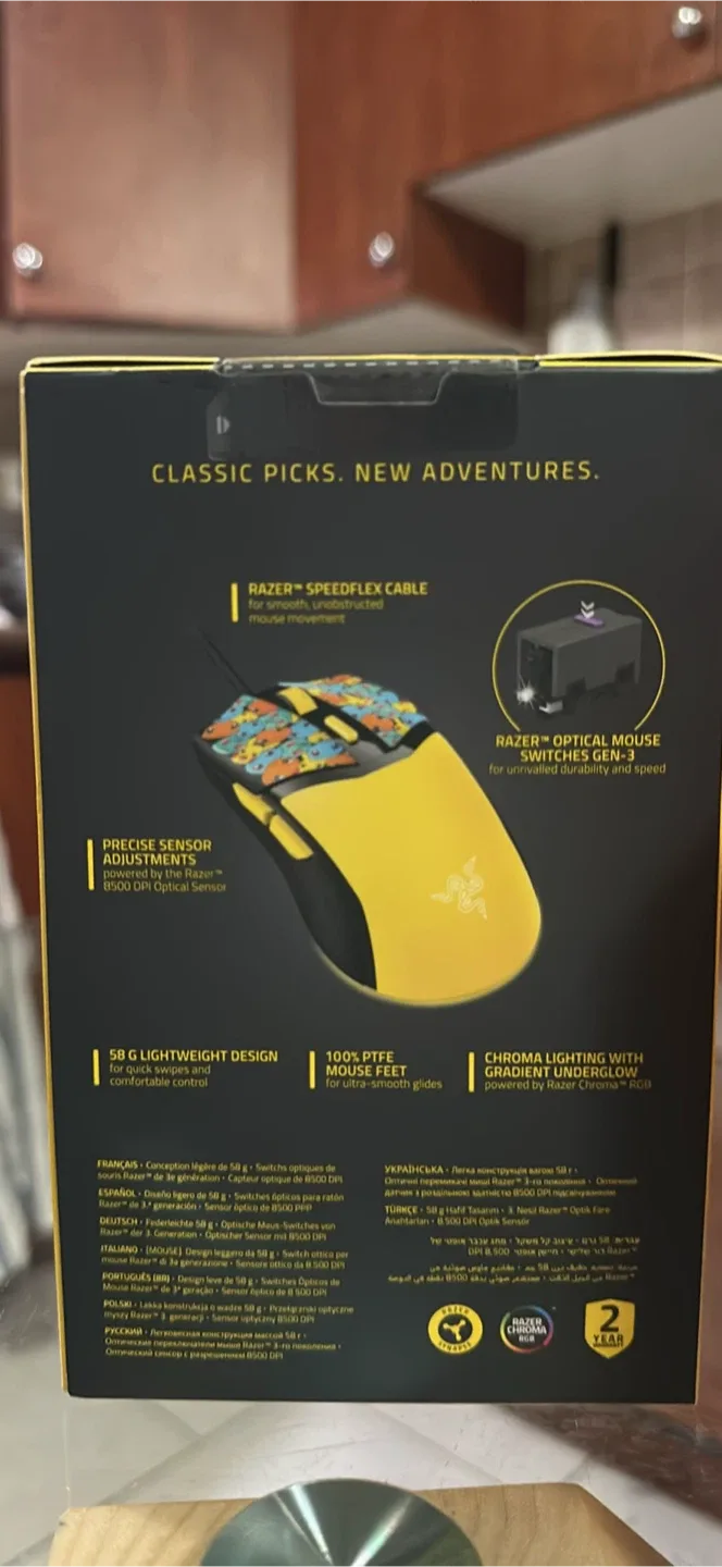 New Razer Cobra Pokémon Edition Gaming Mouse image indicator(3)