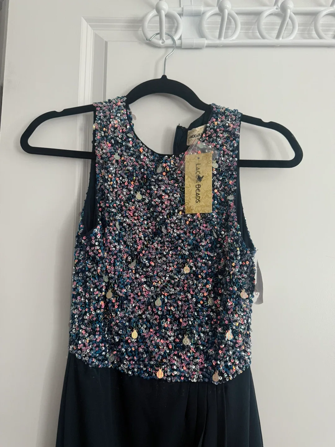 Lace & Beads Dress - Size 6 US/10 UK image indicator(2)