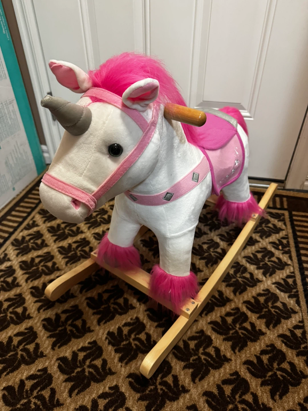 Rocking Unicorn Plush Toy - photo 3