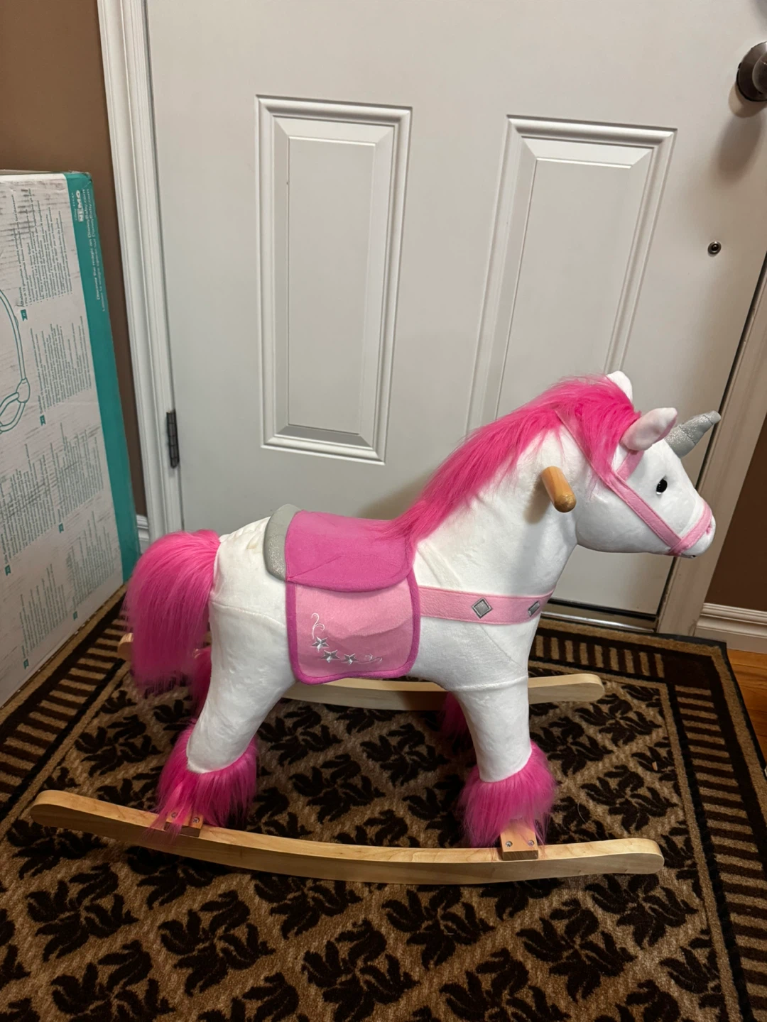 Rocking Unicorn Plush Toy