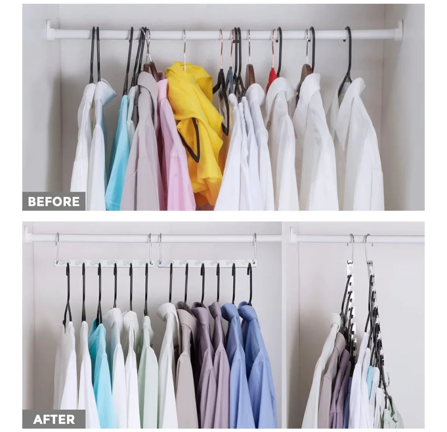 Space Saving Clothes Hanger image indicator(3)
