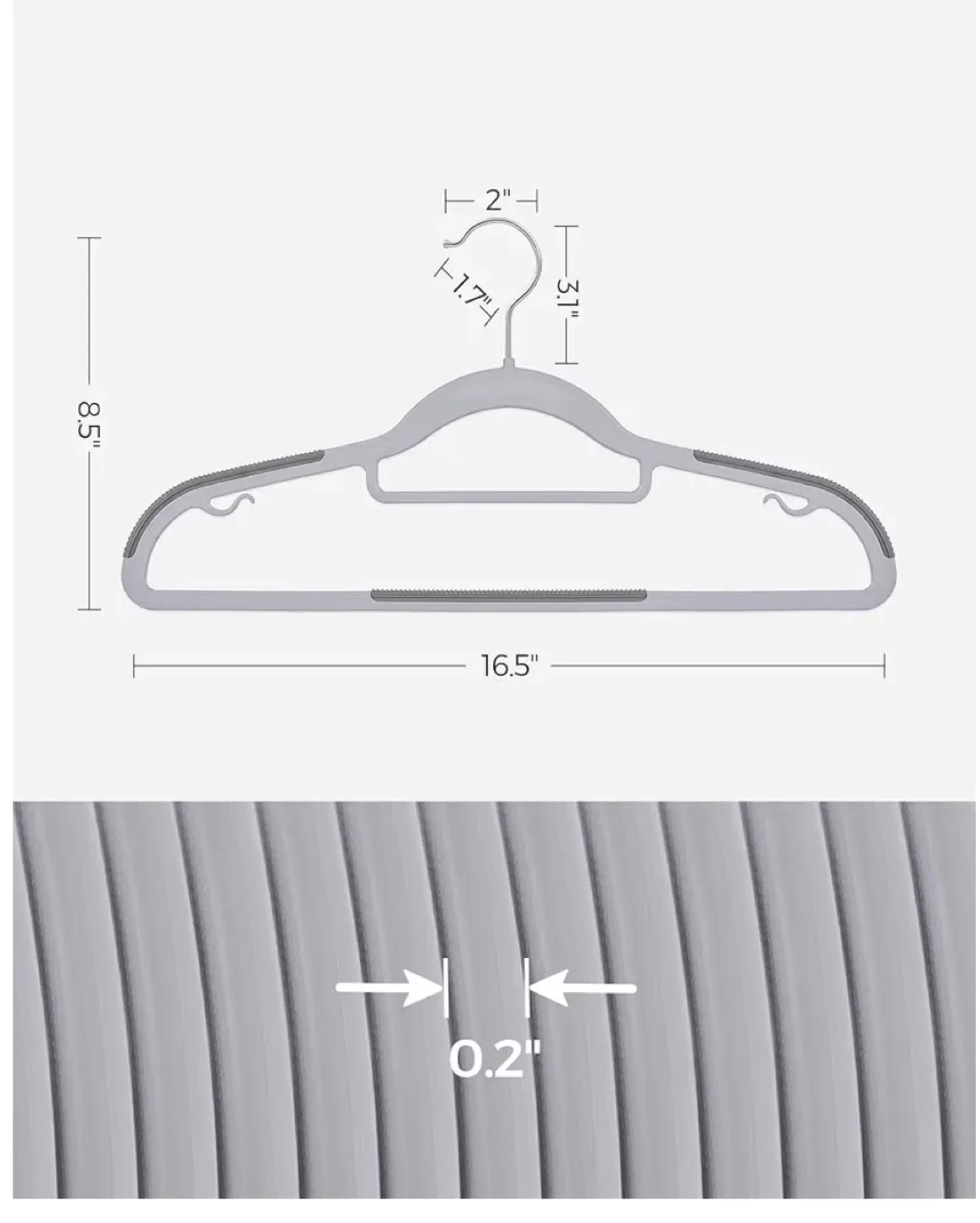 Clothes Hangers - Non-Slip Velvet Hangers image indicator(5)