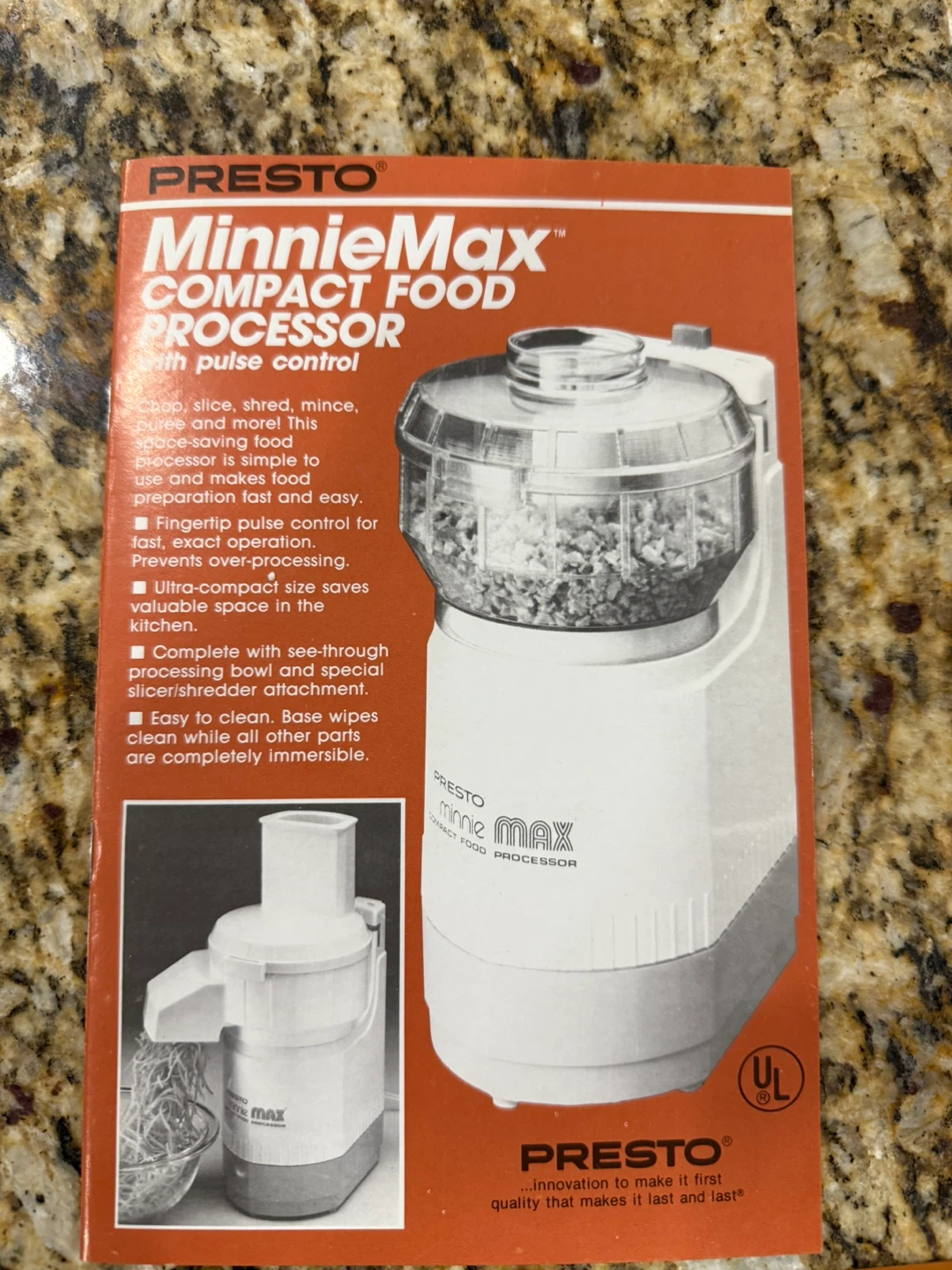 Presto Minnie Max Compact Food Processor - photo 5