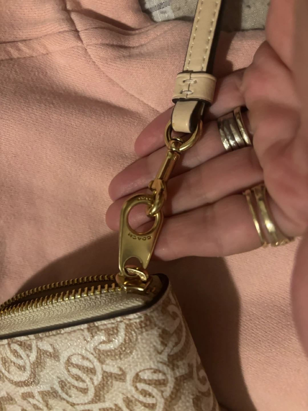 Coach Beige/Pink Wallet - photo 4