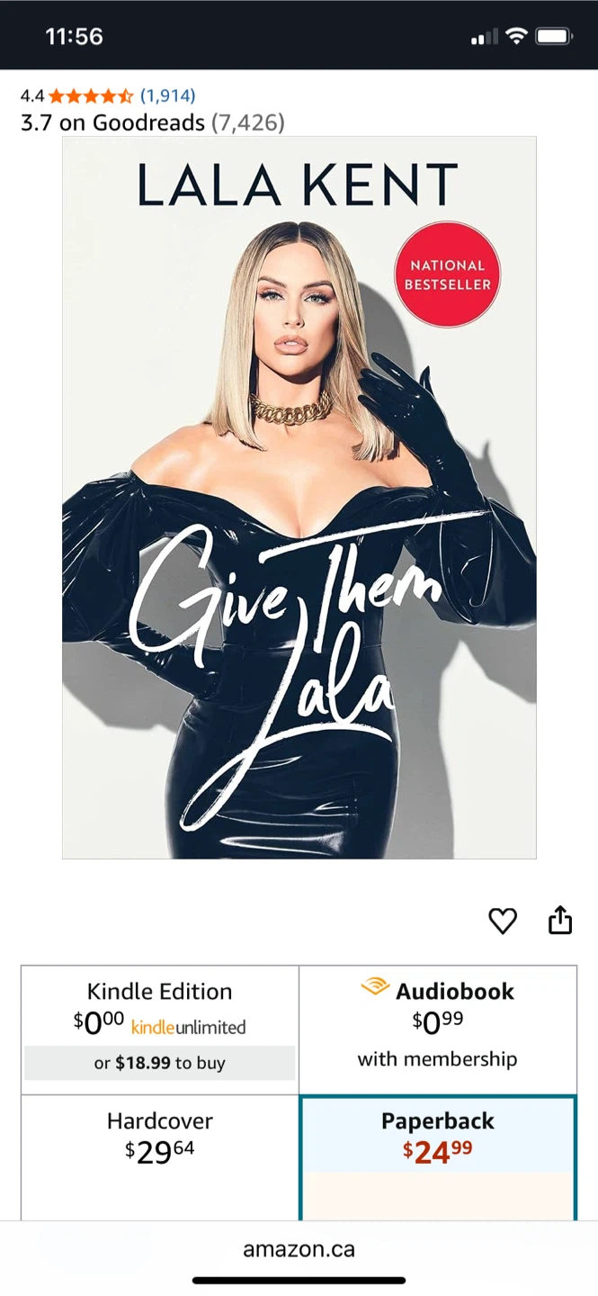Give Them Lala by Lala Kent - Paperback