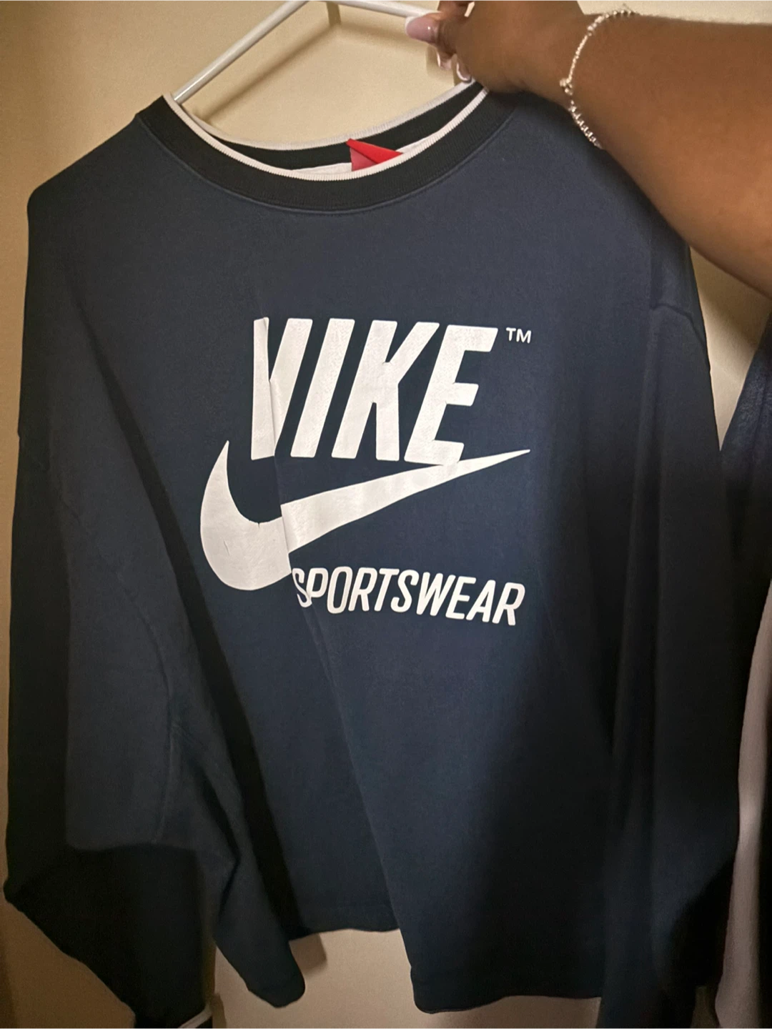 Nike Sportswear Long Sleeve Top - Size L - photo 2