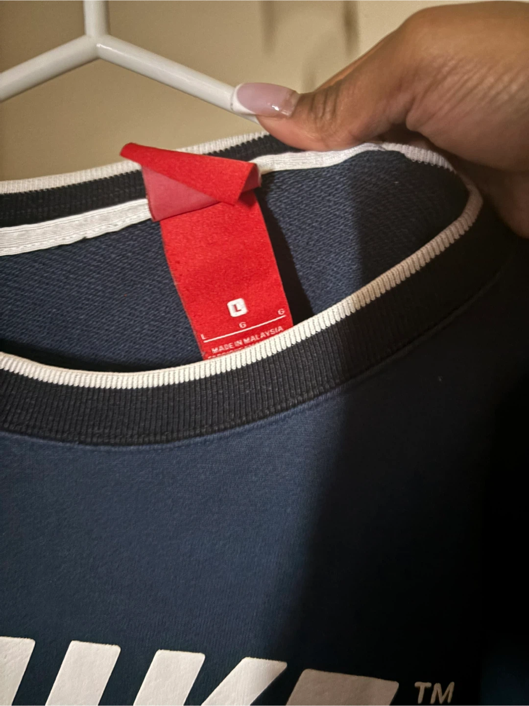 Nike Sportswear Long Sleeve Top - Size L - photo 4