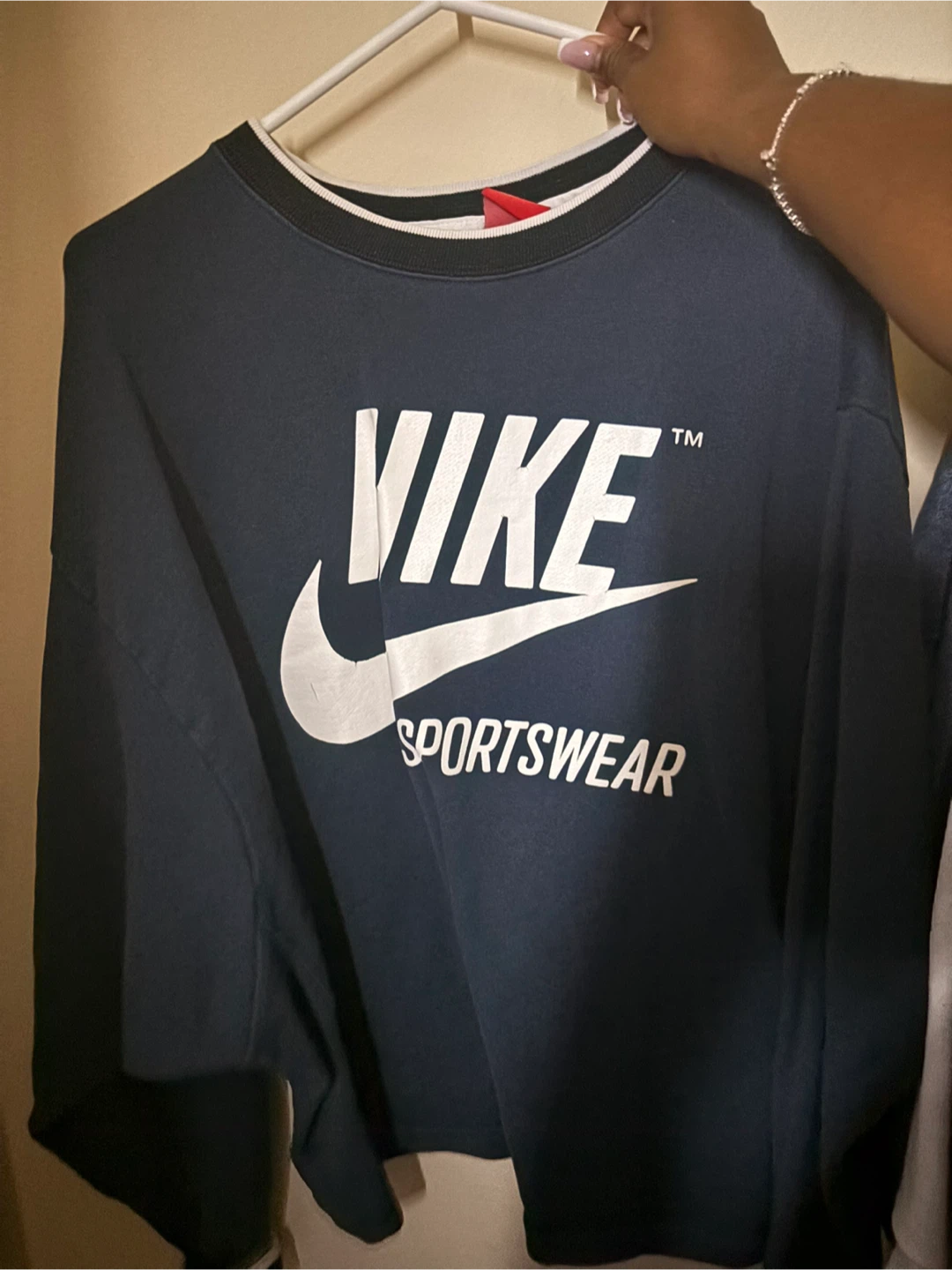 Nike Sportswear Long Sleeve Top - Size L - photo 3