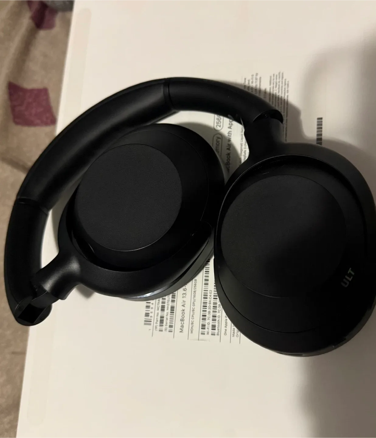 Sony WH-1000XM5 Wireless Noise Cancelling Headphones - Black thumbnail