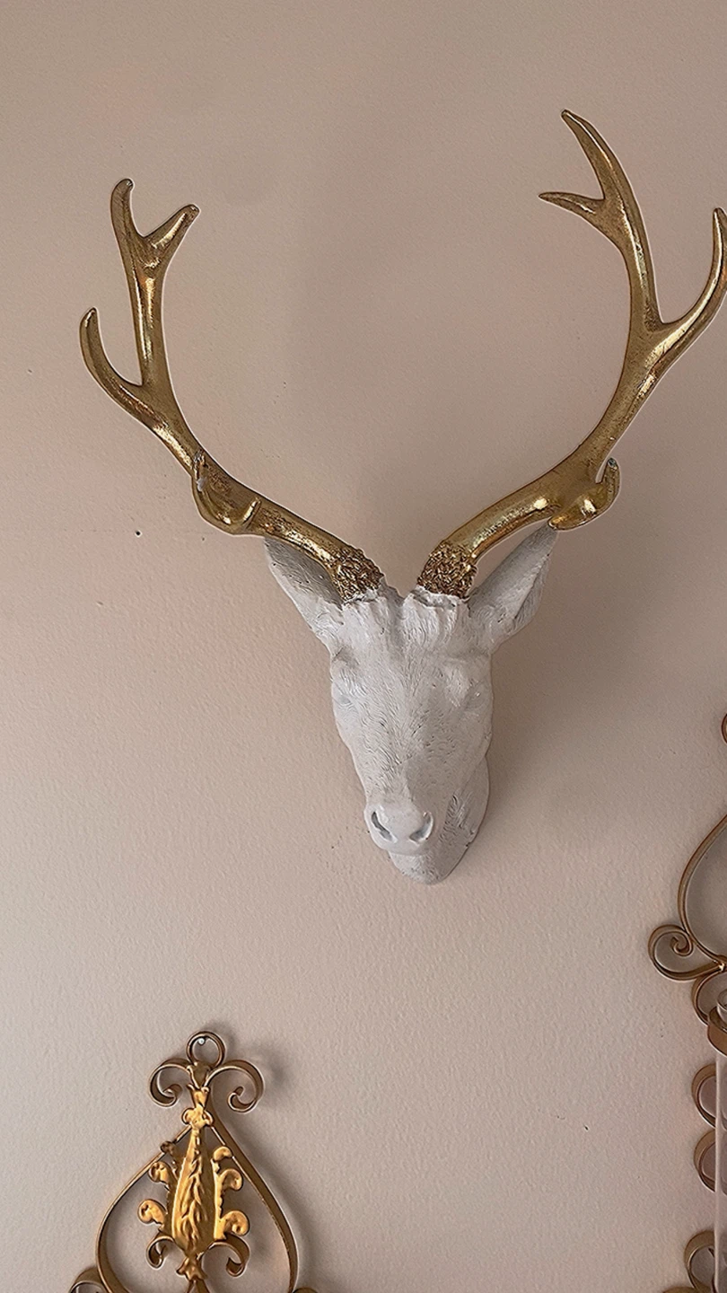 Decorative Deer Head Wall Mount - photo 3