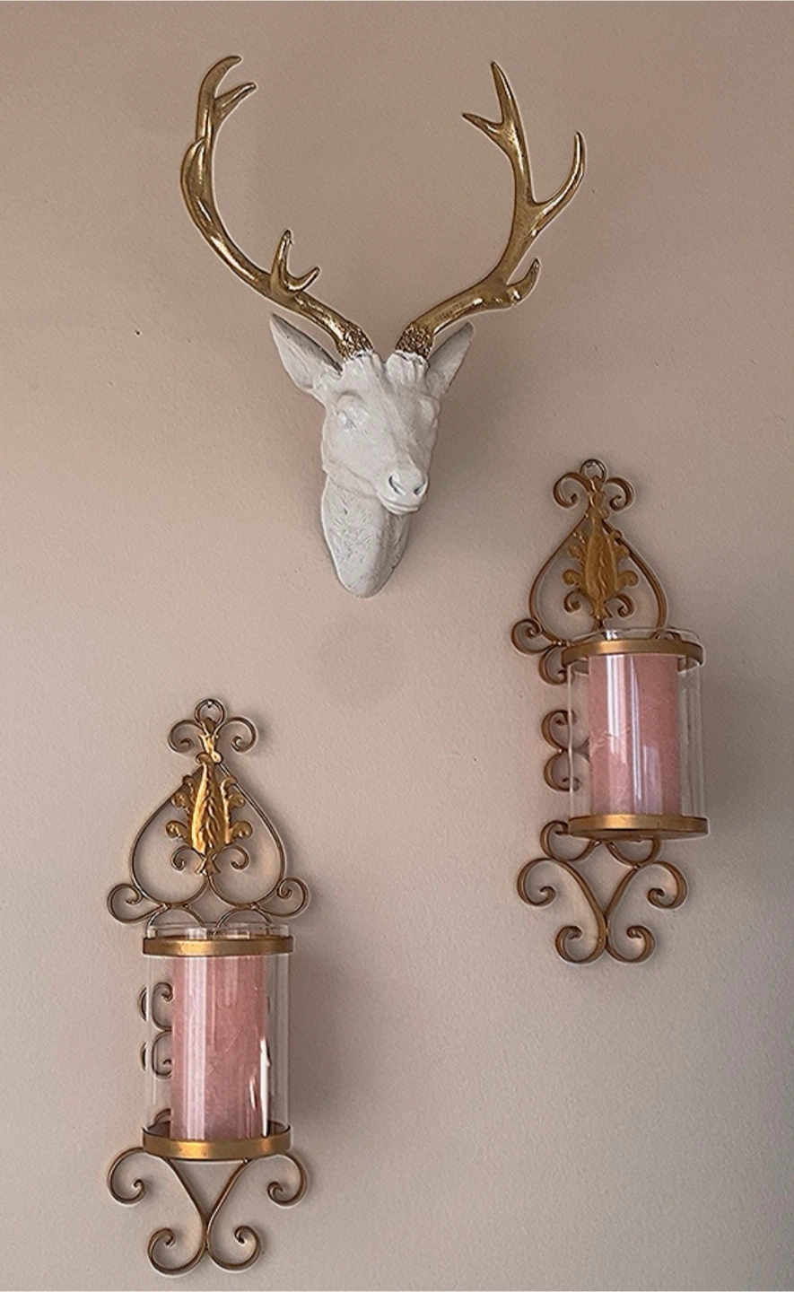 Decorative Deer Head Wall Mount