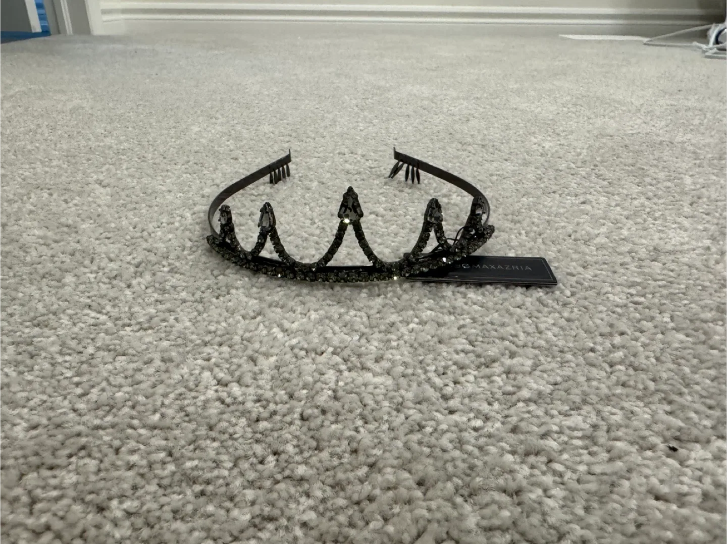BCBGMAXAZRIA Black Crown Tiara - New image indicator(3)