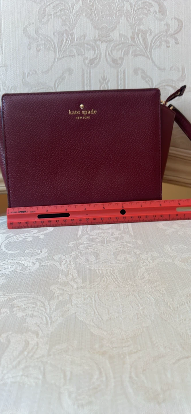 Kate Spade Crossbody Bag - Burgundy