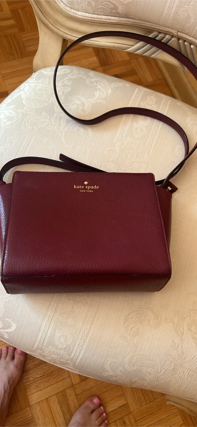 Kate Spade Crossbody Bag - Burgundy image indicator(5)