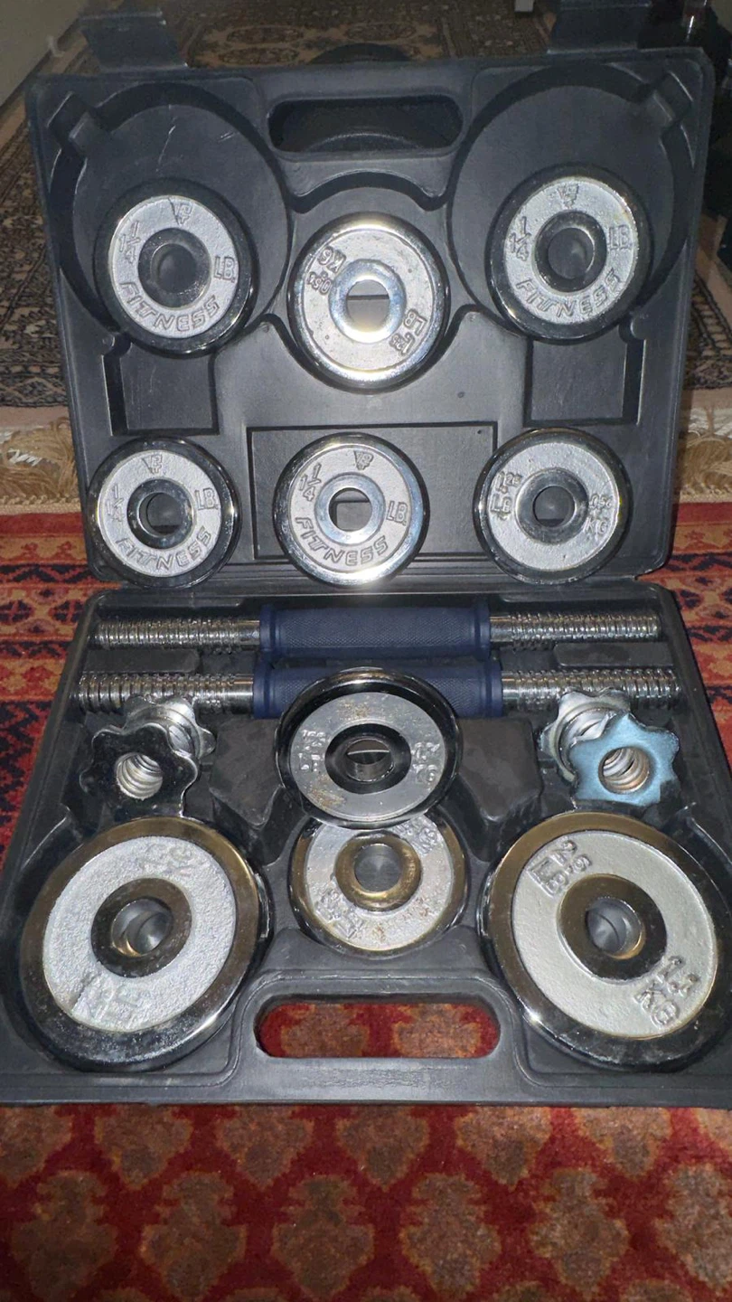 Fitness Weight Set with Case - photo 2