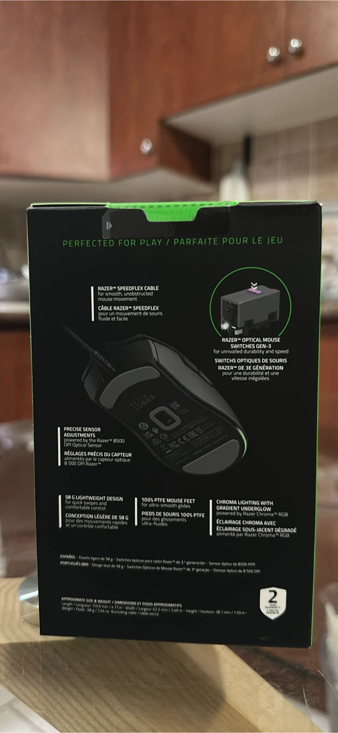 New Razer Cobra Gaming Mouse - photo 3