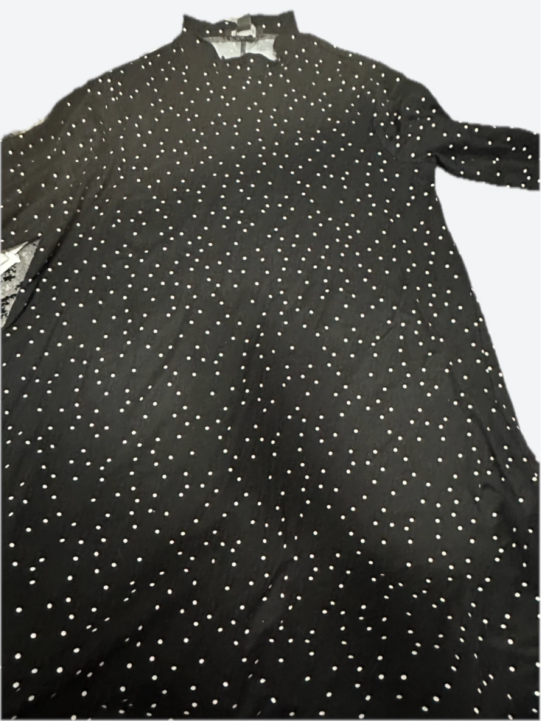 H&M Black Polka Dot Dress - photo 2