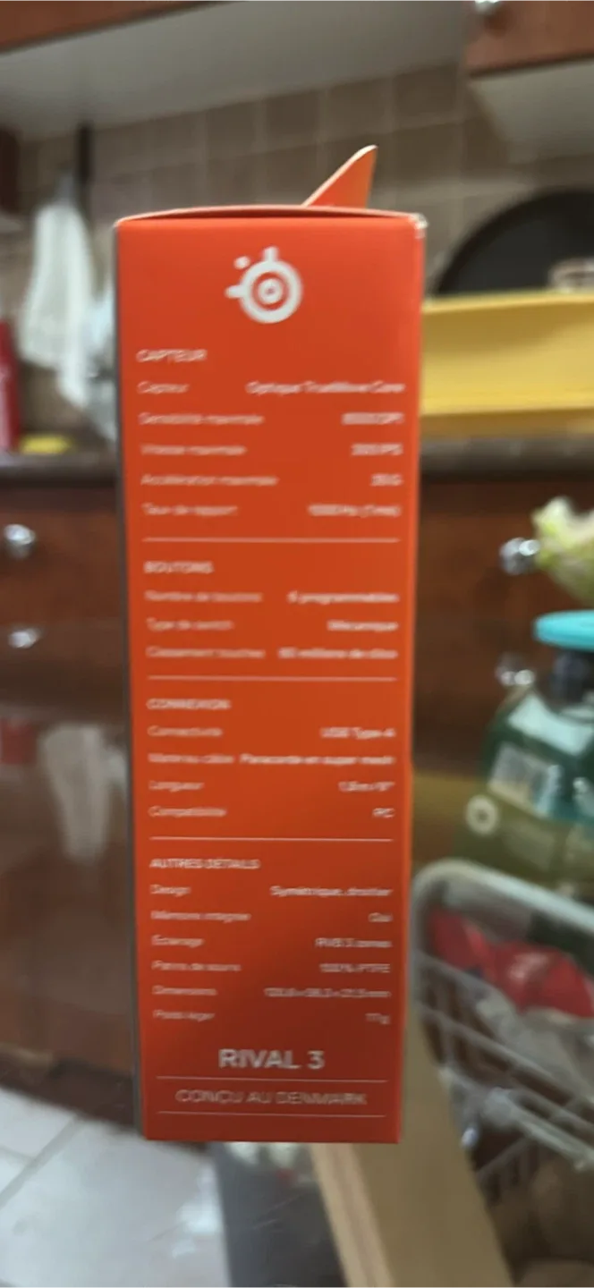 SteelSeries Rival 3 Gaming Mouse - New in Box! image indicator(4)