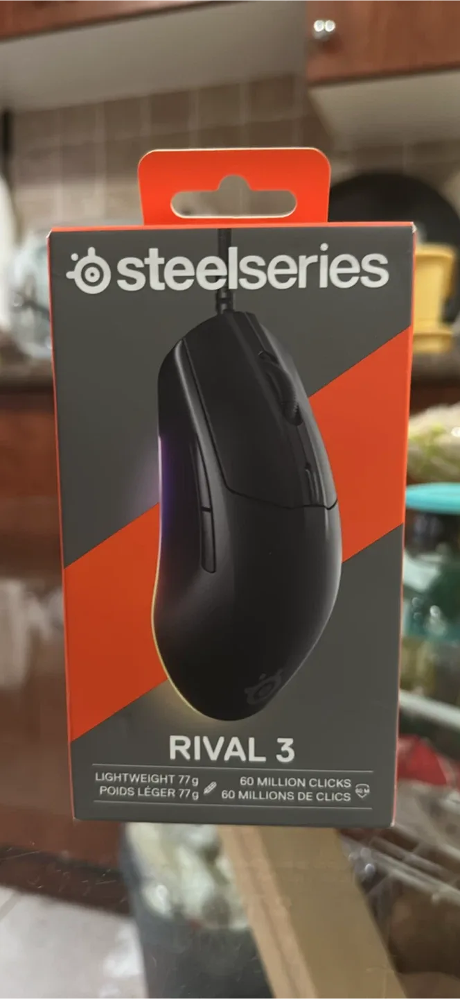 SteelSeries Rival 3 Gaming Mouse - New in Box! thumbnail