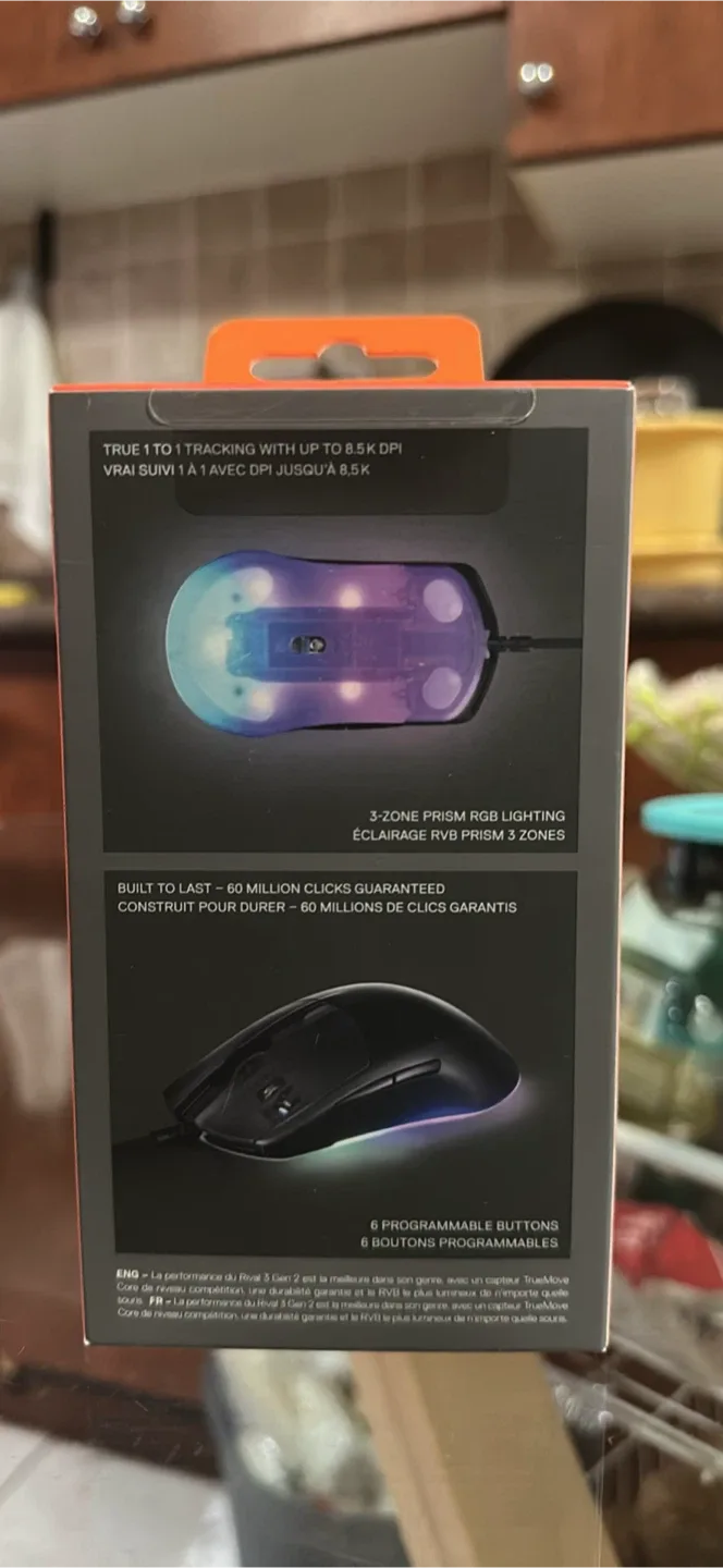 SteelSeries Rival 3 Gaming Mouse - New in Box! image indicator(2)