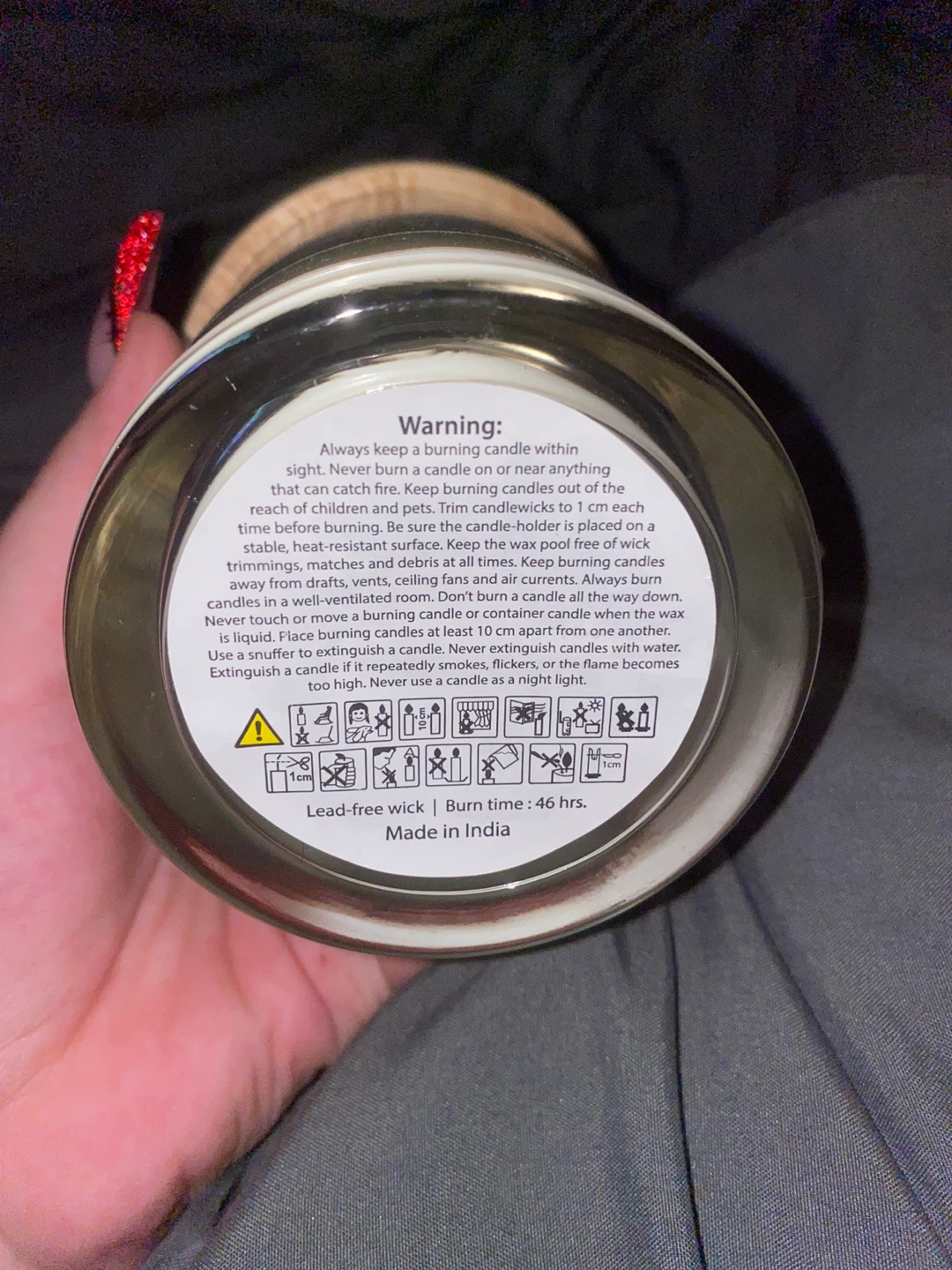 Harmonia Cleansing Gem Candle - Soy Wax, White Sage - photo 3