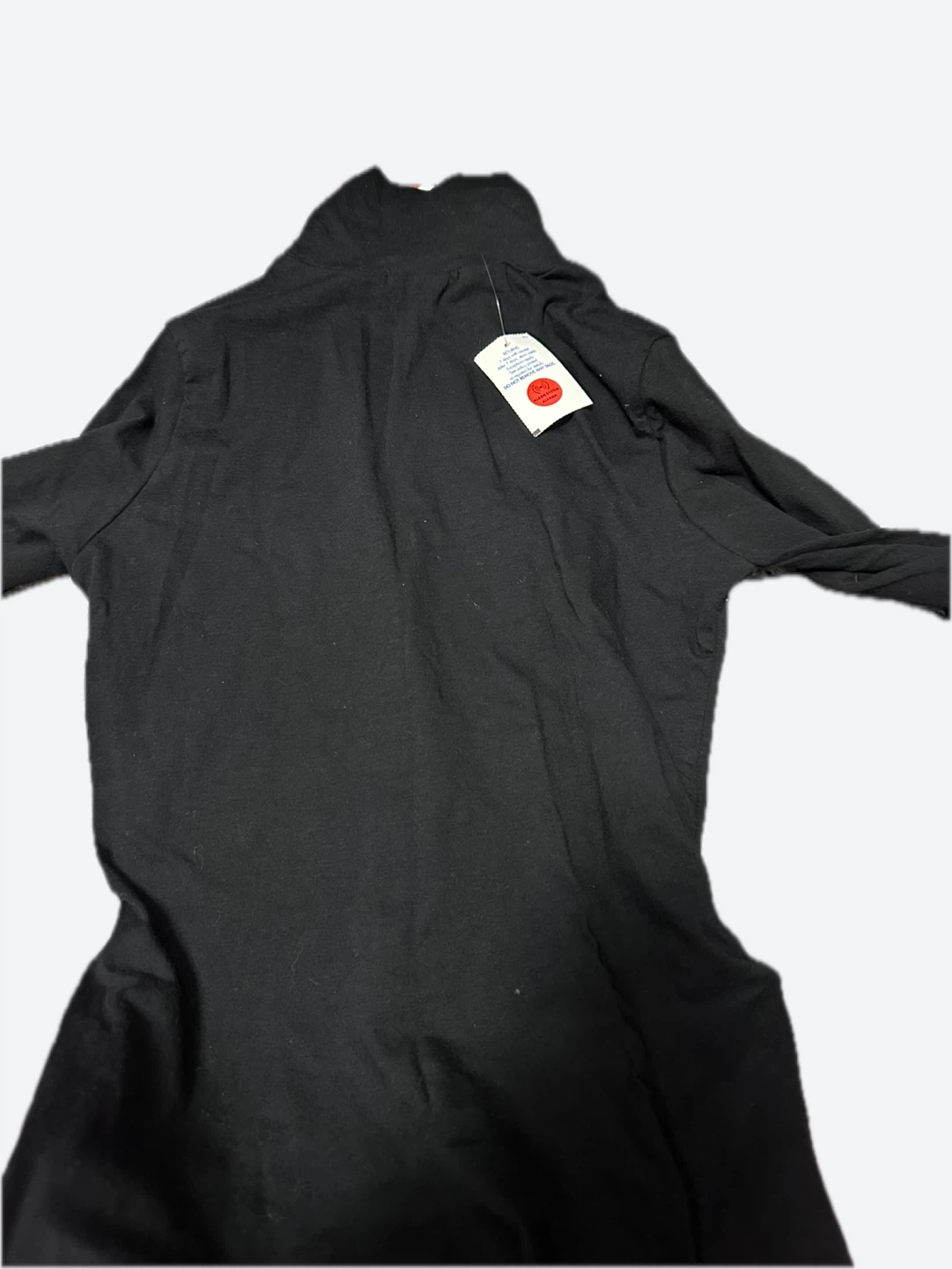Black Turtleneck Top