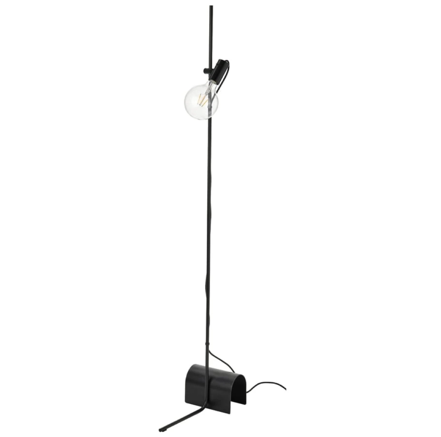 IKEA HÅRSLINGA floor lamp with LUNNOM light bulb