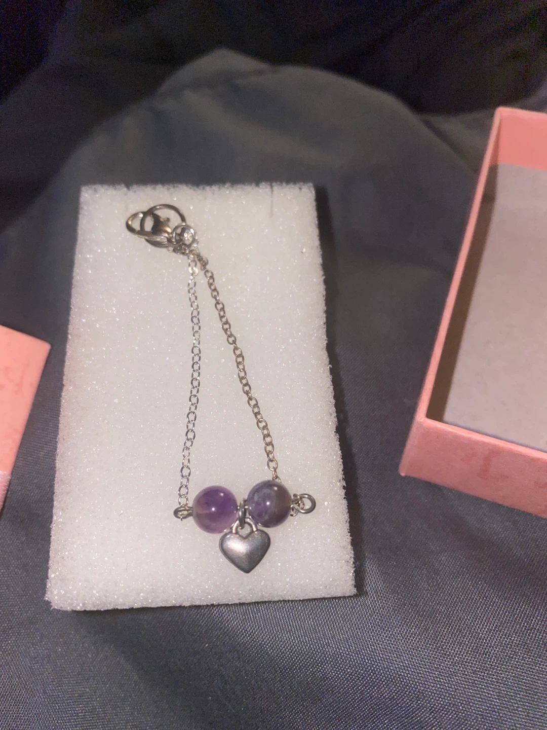 Faith's Crystal Creations Charm Bracelet