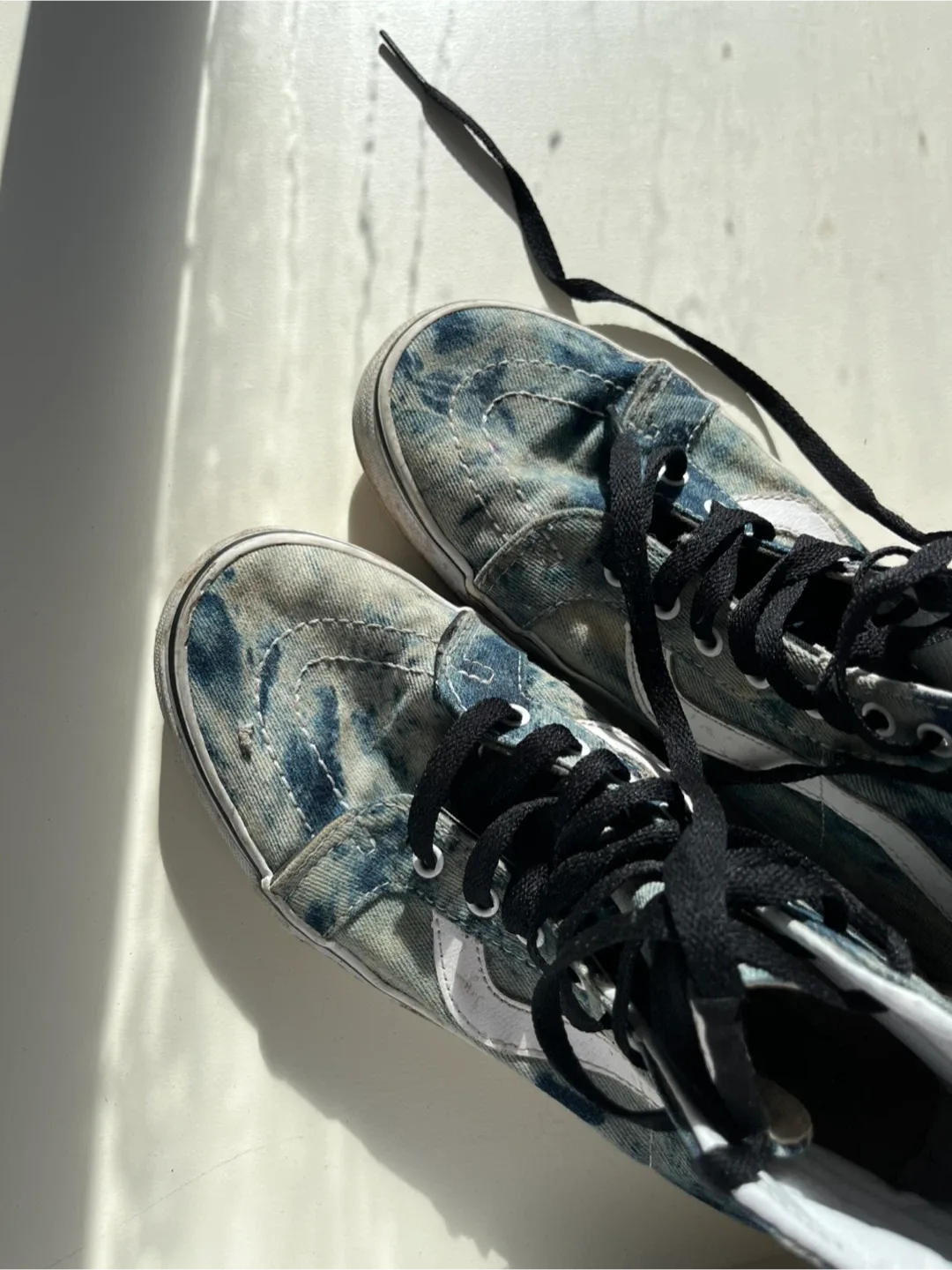 Vans High-Top Sneakers, Blue Denim image indicator(3)