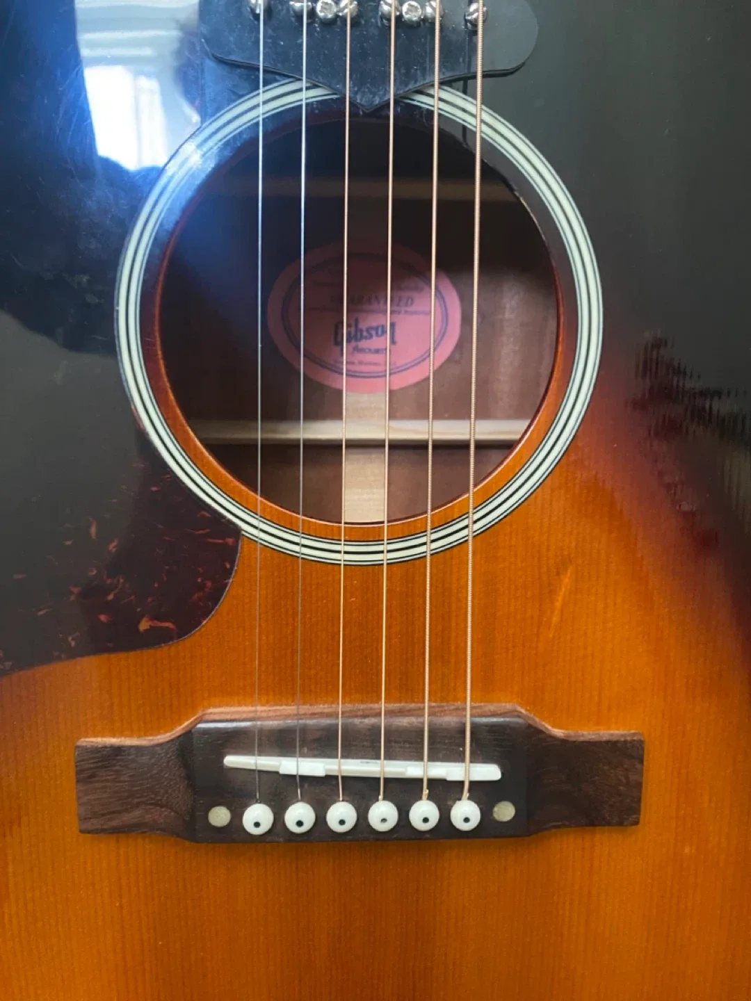 Custom Lefty Acoustic Guitar image indicator(3)