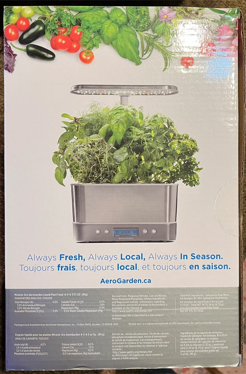 AeroGarden Harvest Elite - Grow Fresh Herbs Indoors! - photo 3