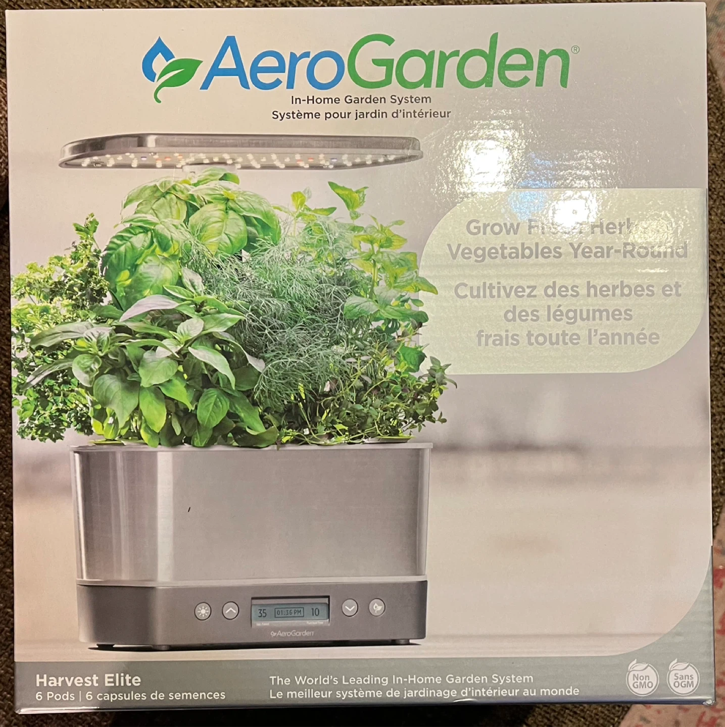 AeroGarden Harvest Elite - Grow Fresh Herbs Indoors!