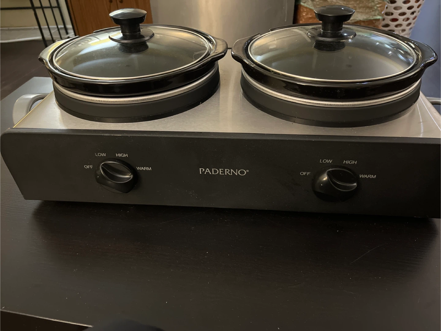 Paderno Double Slow Cooker